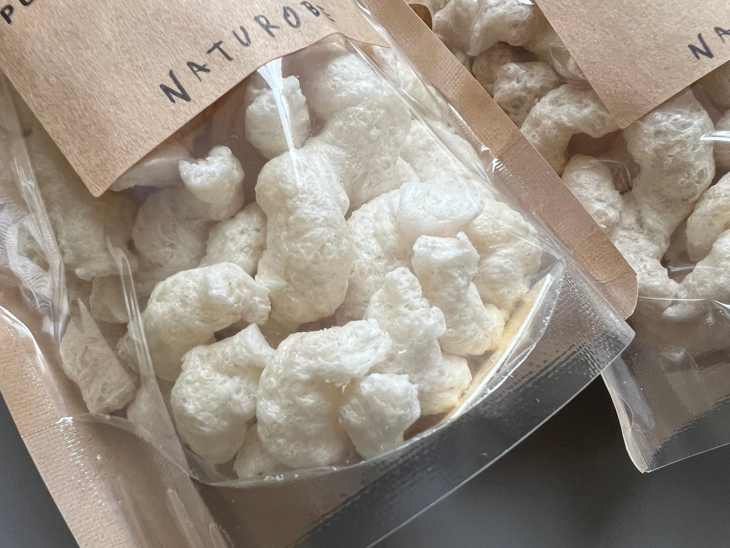 無添加　駒義玄米ポン菓子